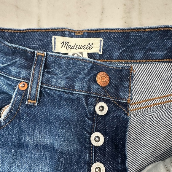 Madewell Low Slung Baggy Wide Leg Jeans - Picture 3 of 4